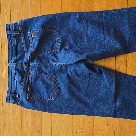 NWOT, Brooks Brothers, Straight Leg Dark Wash Jeans, Women's 10 - Picture 12 of 15